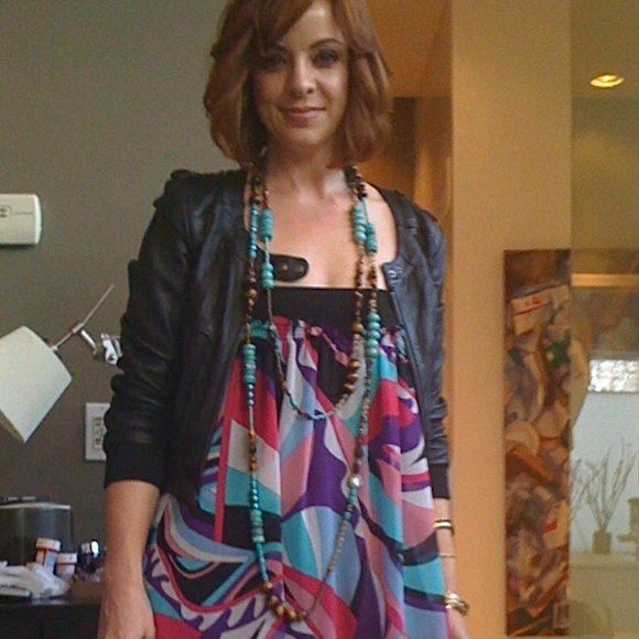 One-of-a-kind semi precious turquoise necklace by Jolie Altman - Picture 2 of 8